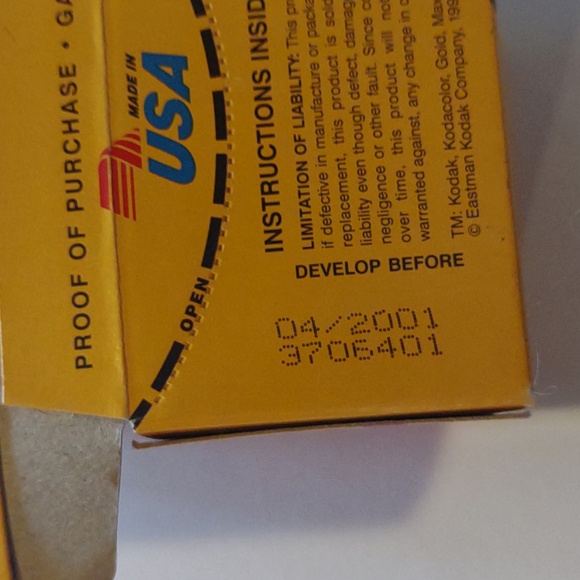 Kodak 35 mm film 2 packs exp new unopened - Picture 4 of 5